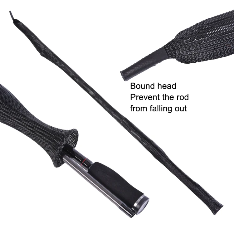 LEO 27998 3.5x170cm Mesh Tube Telescopic Fishing Rod Protector(27998-BR) - Image 4