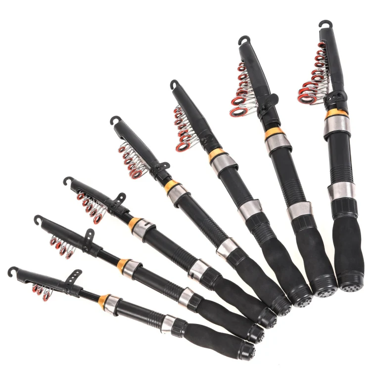 LEO 28049 Mini Sea Fishing Rod Luya Ice Fishing Rod, Length: 2.1m - Image 2