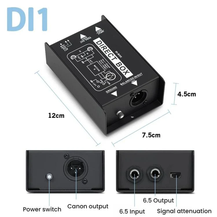 LEUS Passive Audio Isolator Impedance Shifter Effects, Specifications: 1 Channel - Image 2