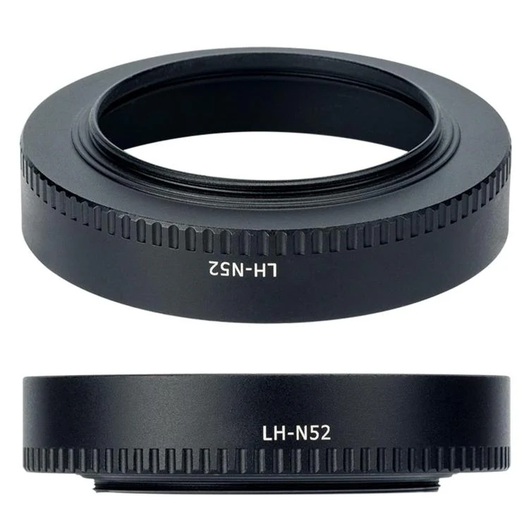LH-N52 Lens Hood Shade for Nikon Z 28mm F2.8/Z 40mm F2 lens (Black) - Image 2