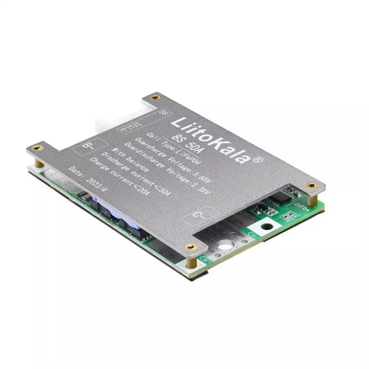 LiitoKala LiFePO4 BMS 8-cell Lithium Iron Phosphate Battery Protection Board(8S-24V 50A) - Image 3