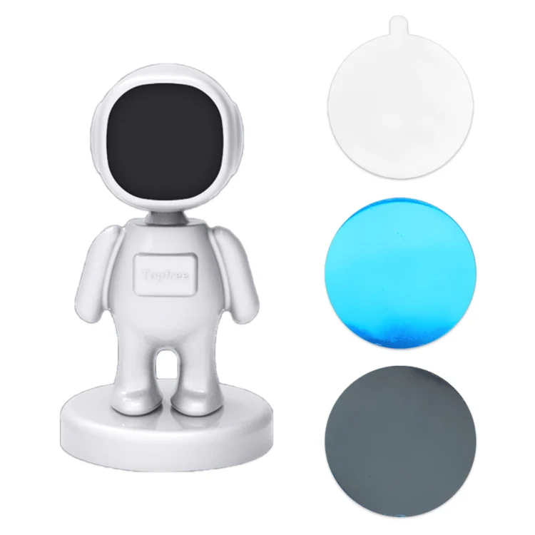 Little People Shape Car Adjustable Magnetic Mobile Phone Holder Bracket (White) - Image 7