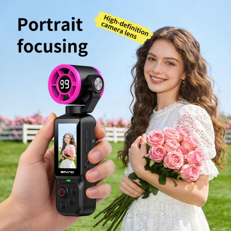 LK-035 Fan Gimbal Pocket Camera 1.97 inch 1080P HD Vlog Video Cam(Green) - Image 8