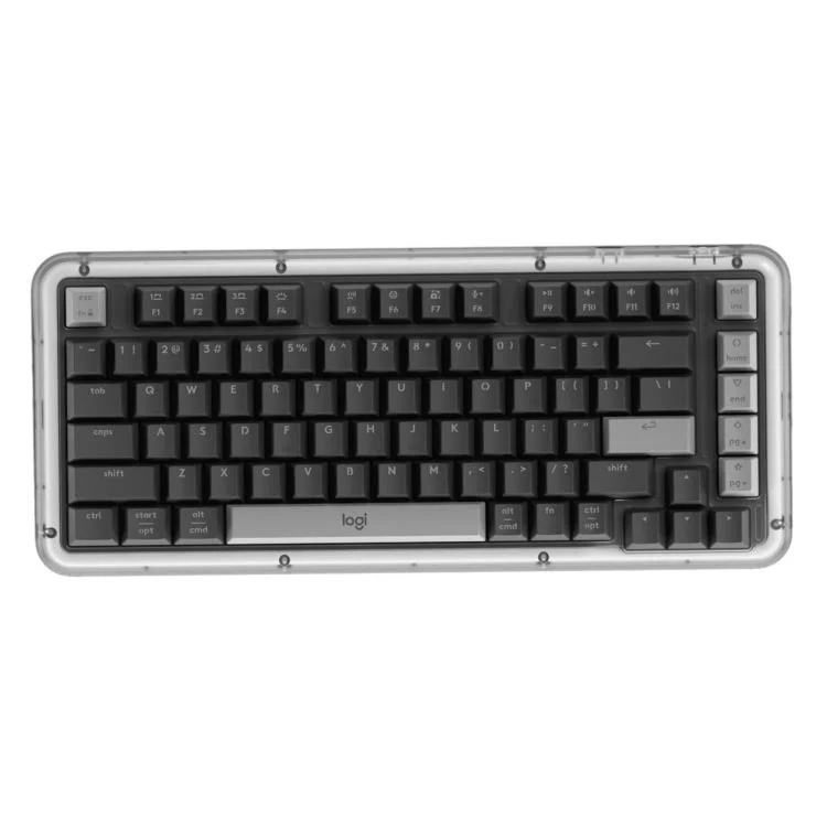 Logitech ALTO KEYS K75M Amber Series Custom Tri-Mode Wireless Mechanical Keyboard(Black) - Image 2