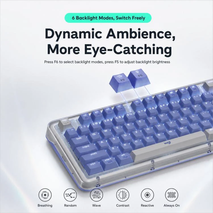 Logitech ALTO KEYS K98M Plus Custom Tri-Mode Wireless Mechanical Keyboard(Black) - Image 6