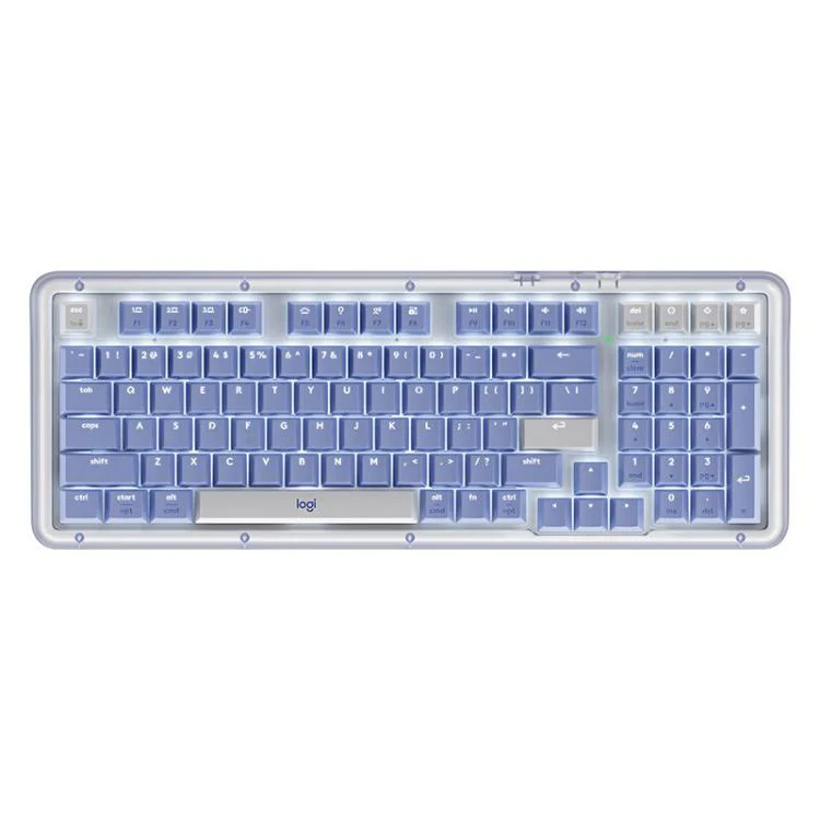 Logitech ALTO KEYS K98M Plus Custom Tri-Mode Wireless Mechanical Keyboard(Purple)