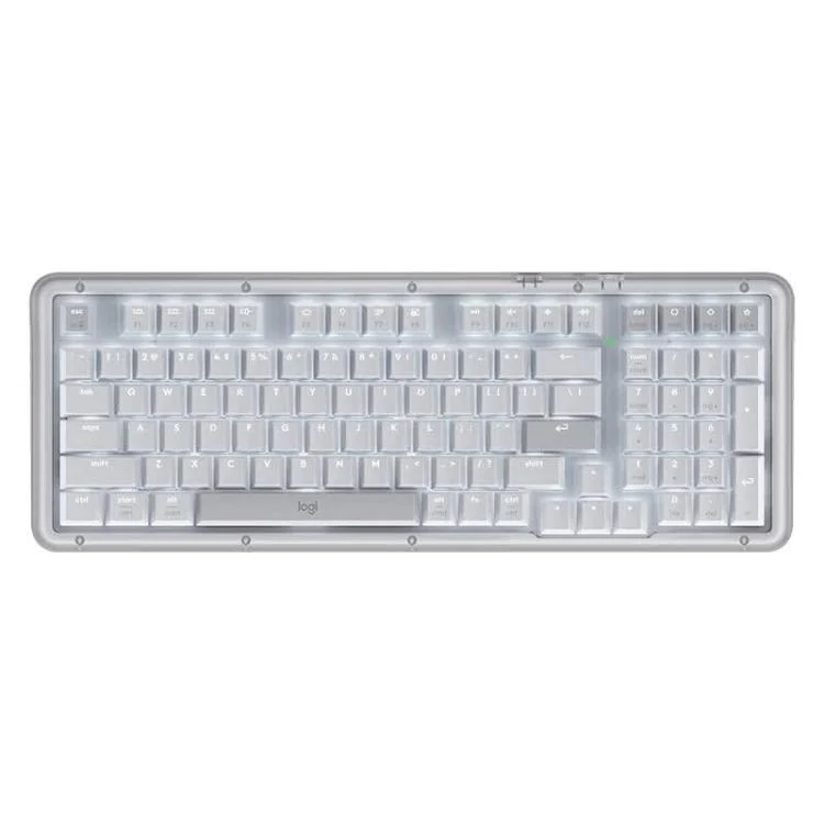 Logitech ALTO KEYS K98M Plus Custom Tri-Mode Wireless Mechanical Keyboard(White)