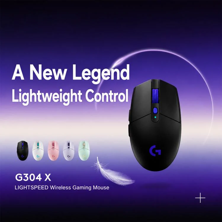 Logitech G304 X LIGHTSPEED Wireless Gaming Mouse(White) - Image 5