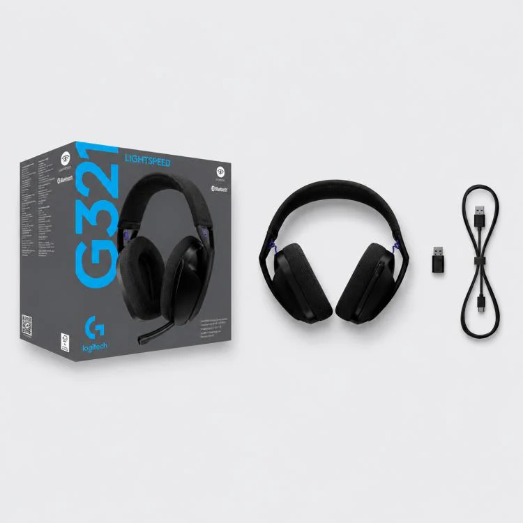 Logitech G321 LIGHTSPEED Wireless Gaming Headset with Mic(White) - Image 11