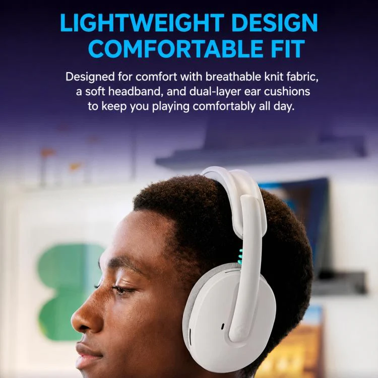 Logitech G325 LIGHTSPEED Wireless Gaming Headset with Mic(Black) - Image 5