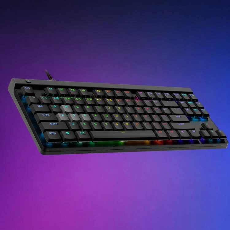 Logitech G515 RAPID TKL Magnetic Switches Wired Gaming Keyboard(Black)