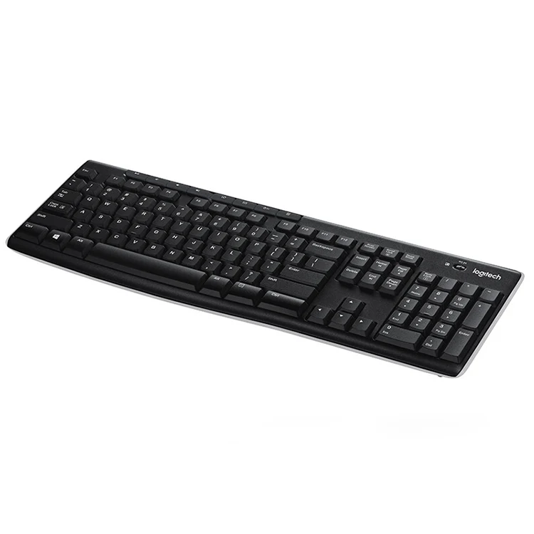 Logitech K270 Single Wireless Ultra-thin Silent Keyboard (Black) - Image 2