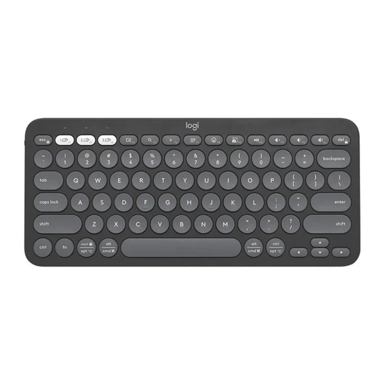 Logitech K390 Ultra-thin Portable Wireless Bluetooth Keyboard(Black)