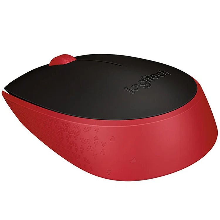 Logitech M171 1000DPI USB Wireless Mouse with 2.4G Receiver (Red) - Image 3