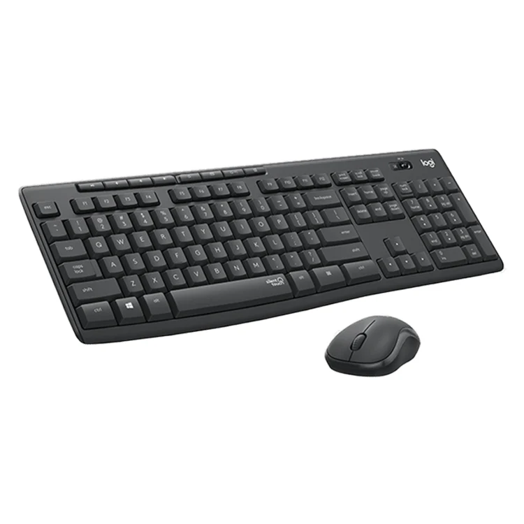 Logitech MK295 USB Wireless Silence Keyboard Mouse Set (Black) - Image 2