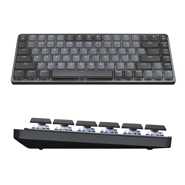 Logitech MX Mechanical Mini Wireless Bluetooth Dual Mode Keyboard with Logi Bolt USB Receiver(Green Axis) - Image 3