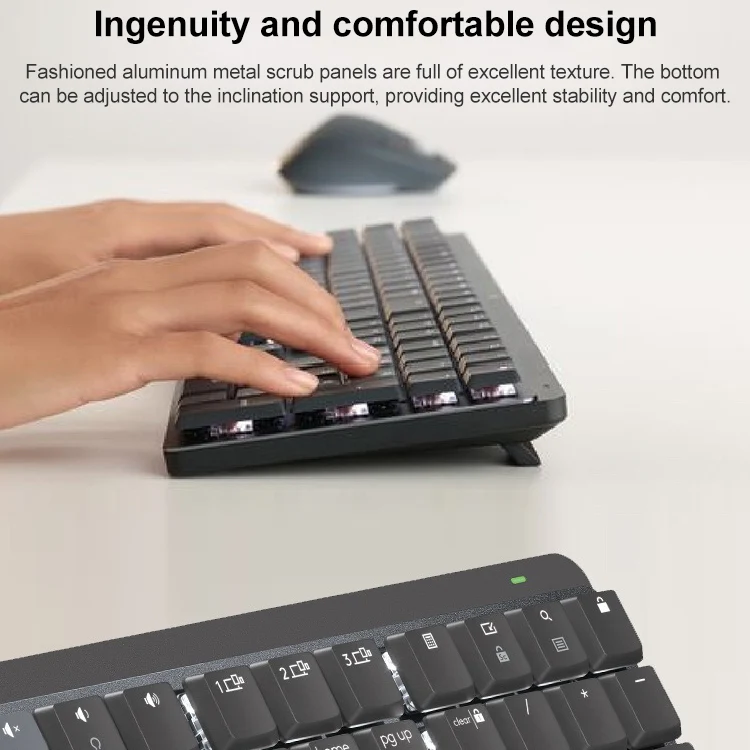 Logitech MX Mechanical Mini Wireless Bluetooth Dual Mode Keyboard with Logi Bolt USB Receiver(Red Axis) - Image 6