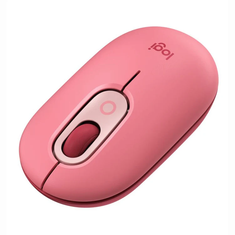 Logitech Portable Office Wireless Mouse (Pink) - Image 3