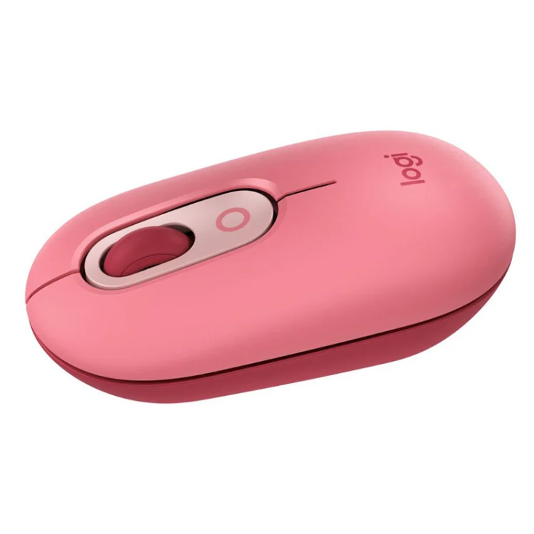 Logitech Portable Office Wireless Mouse (Pink) - Image 4