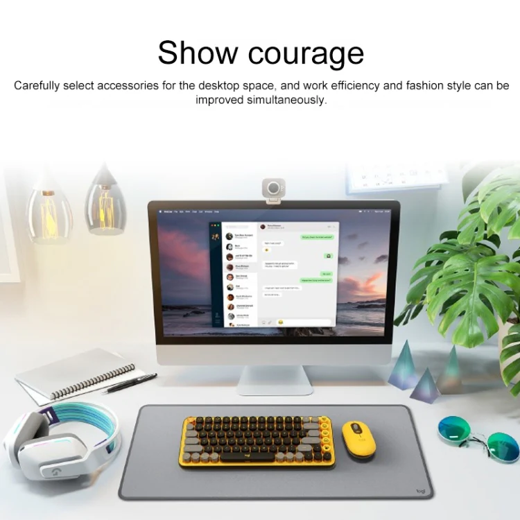 Logitech Portable Office Wireless Mouse (Yellow) - Image 9