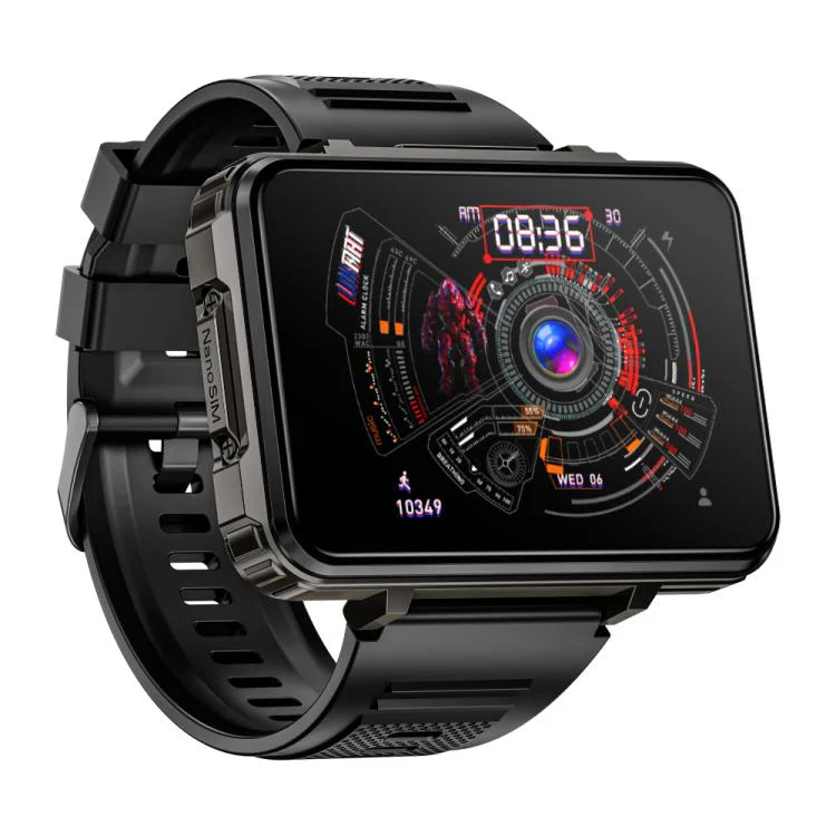 LOKMAT APPLLP 5 Max 4G Smart Watch, 4GB+64GB, 2.4 inch MT6762 + PAR2822 Octa Core, Android 10.7, Heart Rate, Video Call(Black) - Image 2