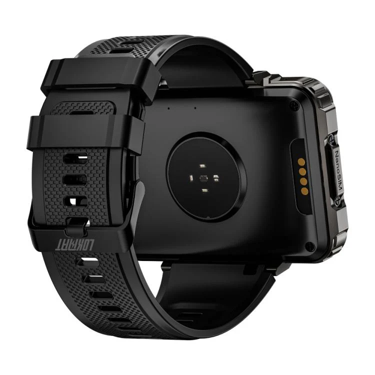 LOKMAT APPLLP 5 Max 4G Smart Watch, 4GB+64GB, 2.4 inch MT6762 + PAR2822 Octa Core, Android 10.7, Heart Rate, Video Call(Black) - Image 3