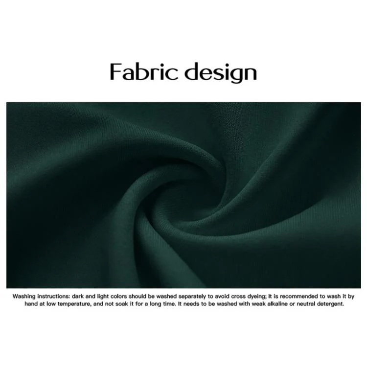 Long Sleeve Sexy Y2K Form-Fitting Slim Knitted T-shirt Top, Size:XXL(Dark Green) - Image 5