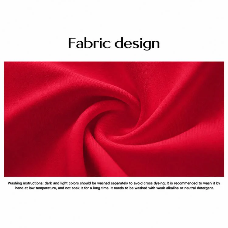 Long Sleeve Sexy Y2K Form-Fitting Slim Knitted T-shirt Top, Size:XXL(Red) - Image 5