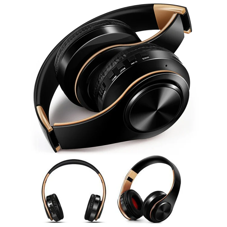 LPT660 Bluetooth Wireless Headset HIFI Stereo Sports Headphones(Black+Green) - Image 2