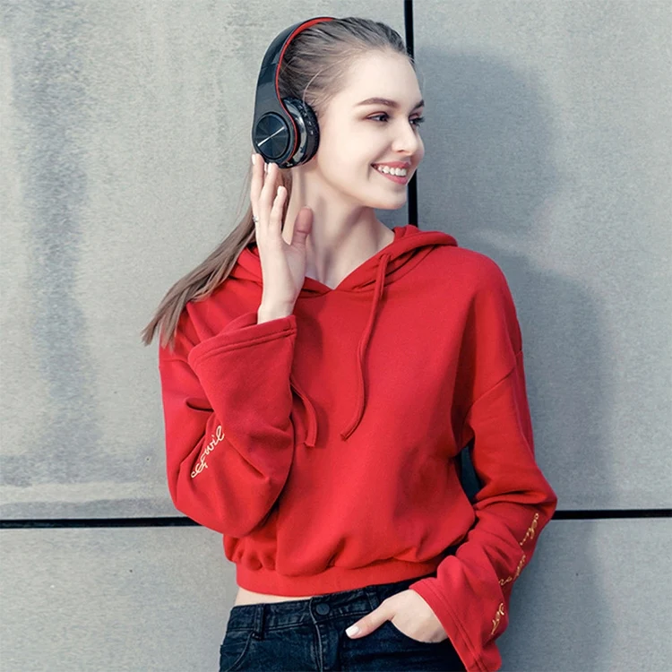 LPT660 Bluetooth Wireless Headset HIFI Stereo Sports Headphones(White+Orange) - Image 6