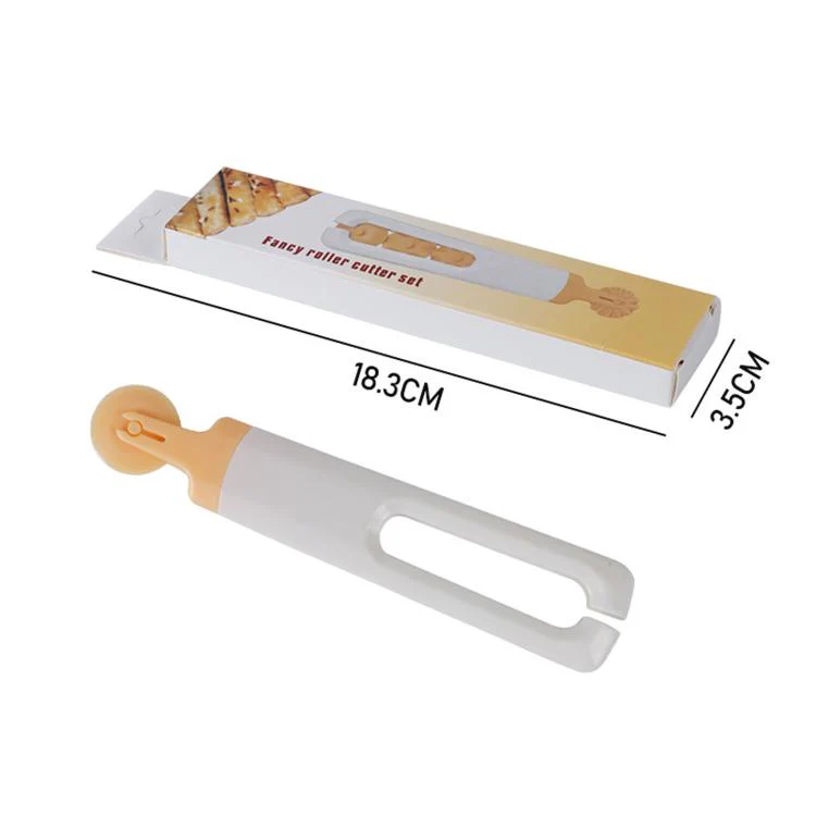 LsCook 4 In 1 Decorative Roller Cutter Set Baking and Cake Cutter(Color Box Packaging) - Image 8