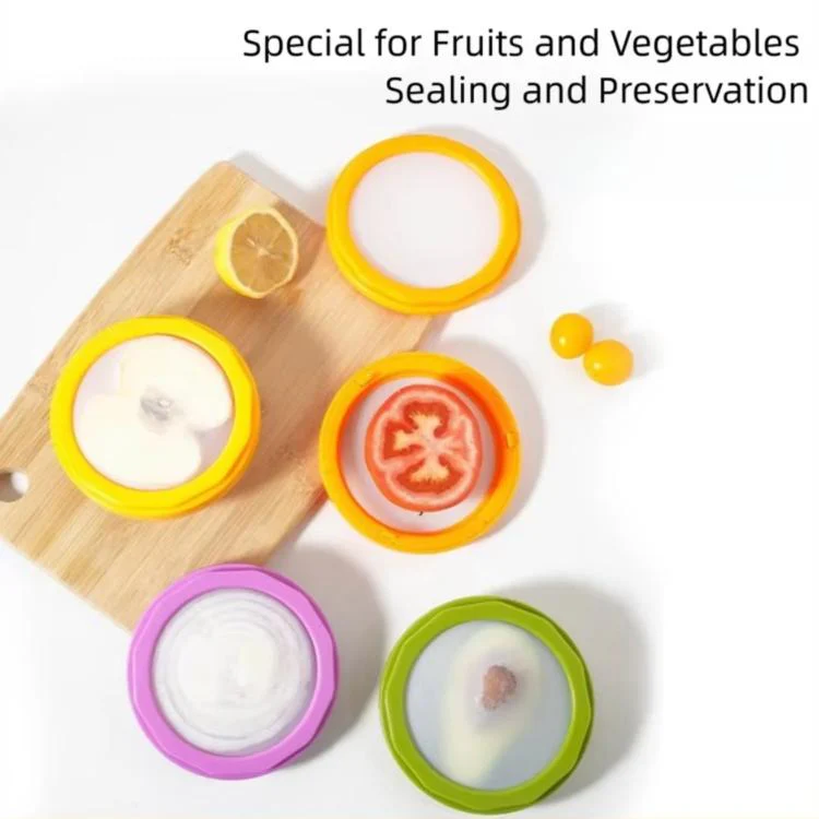 LsCook 4-Piece Set Transparent Refrigerator Food Storage Container - Image 3