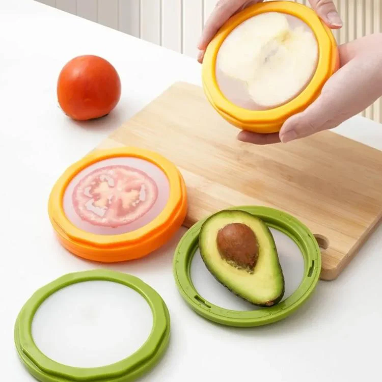 LsCook 4-Piece Set Transparent Refrigerator Food Storage Container - Image 6
