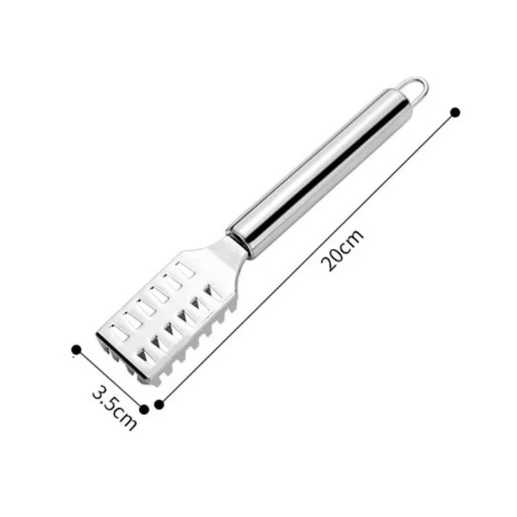 LsCook Square Stainless Steel Fish Scaler - Image 3