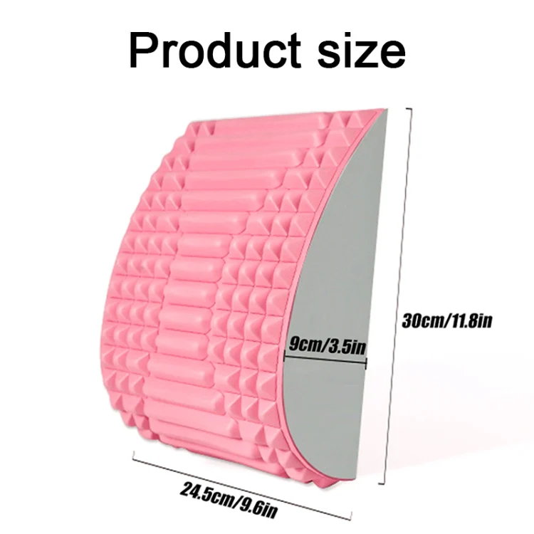 Lumbar Relaxing Massager Spinal Corrective Stretch Exercise Aid, Specification: Color Matching (Gray) - Image 3