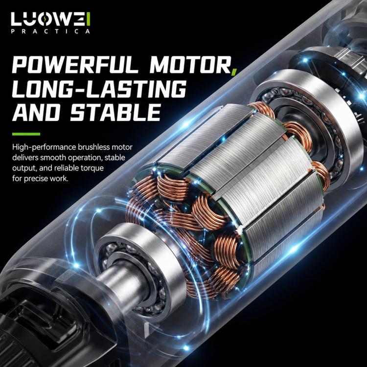 LUOWEI Adjustable Torque Electric Screwdriver Set, Model:S1 Pro - Image 8