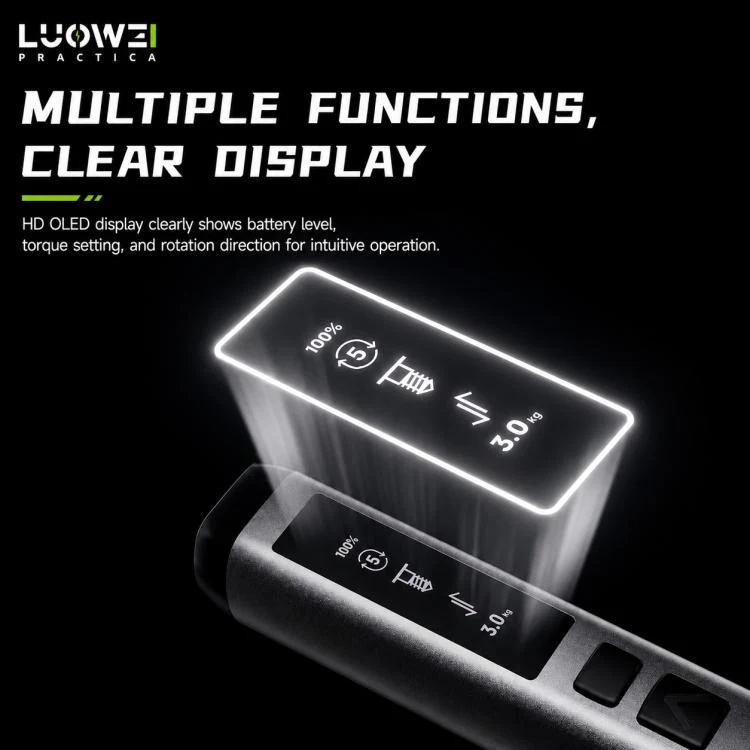 LUOWEI Adjustable Torque Electric Screwdriver Set, Model:S1 Pro - Image 9