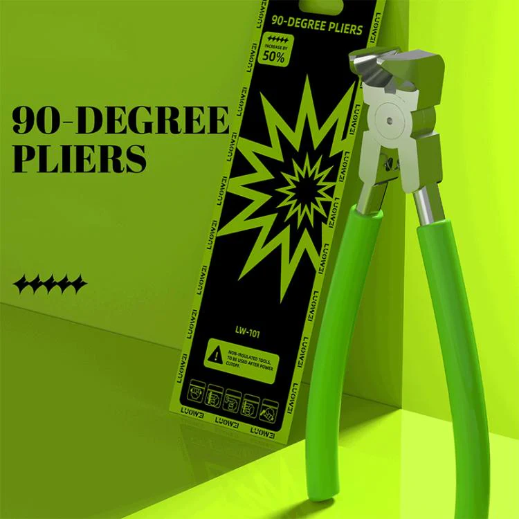 LUOWEI LW-101 90-degree Angle Pliers - Image 2
