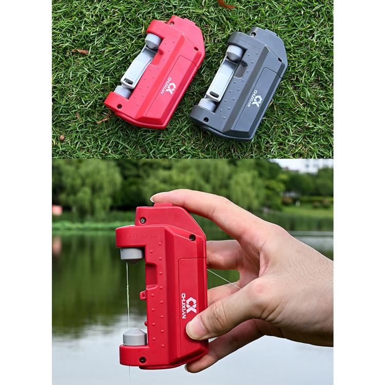 Lure Electric GT Knotter Fishing Line Knotting Tool Portable Leader Line Tying Machine, Style:Dry Battery(Grey) - Image 12