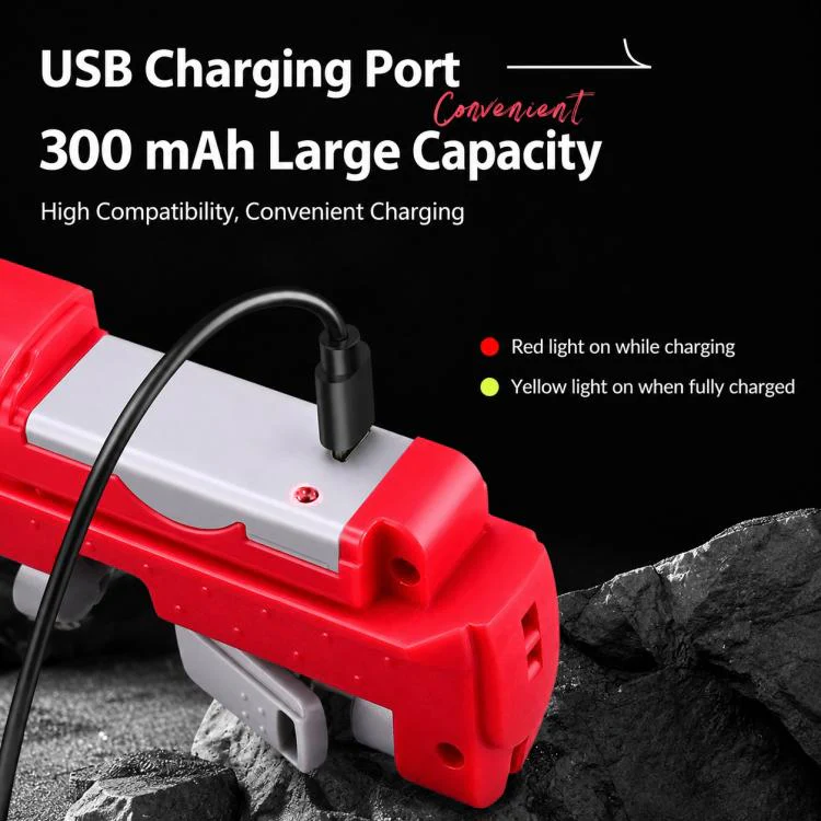 Lure Electric GT Knotter Fishing Line Knotting Tool Portable Leader Line Tying Machine, Style:Dry Battery(Red) - Image 11