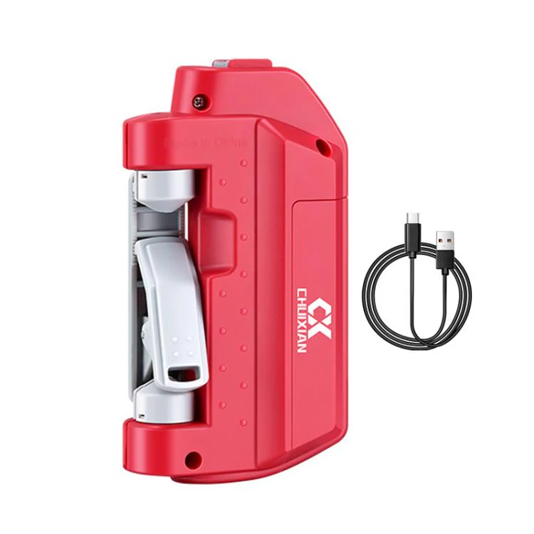 Lure Electric GT Knotter Fishing Line Knotting Tool Portable Leader Line Tying Machine, Style:Rechargeable(Red)