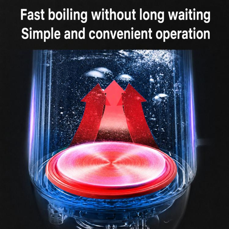 LY1200 12V/24V Universal Digital Display Car Kettle 1.2L Stainless Steel Electric Water Kettle, Spec: Kettle + Base + 4m Cable - Image 3