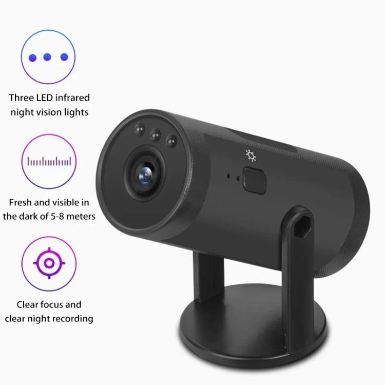 M10 0.3MP WiFi Wireless Remote Monitoring Camera for Home Pets & Kids(Black) - Image 5