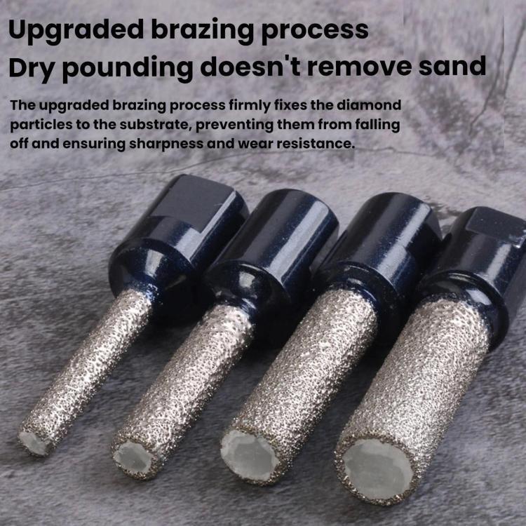 M10 Angle Grinder Hole Saw Glass Stone Hole Enlargement Trimming Head, Size: 6MM - Image 8
