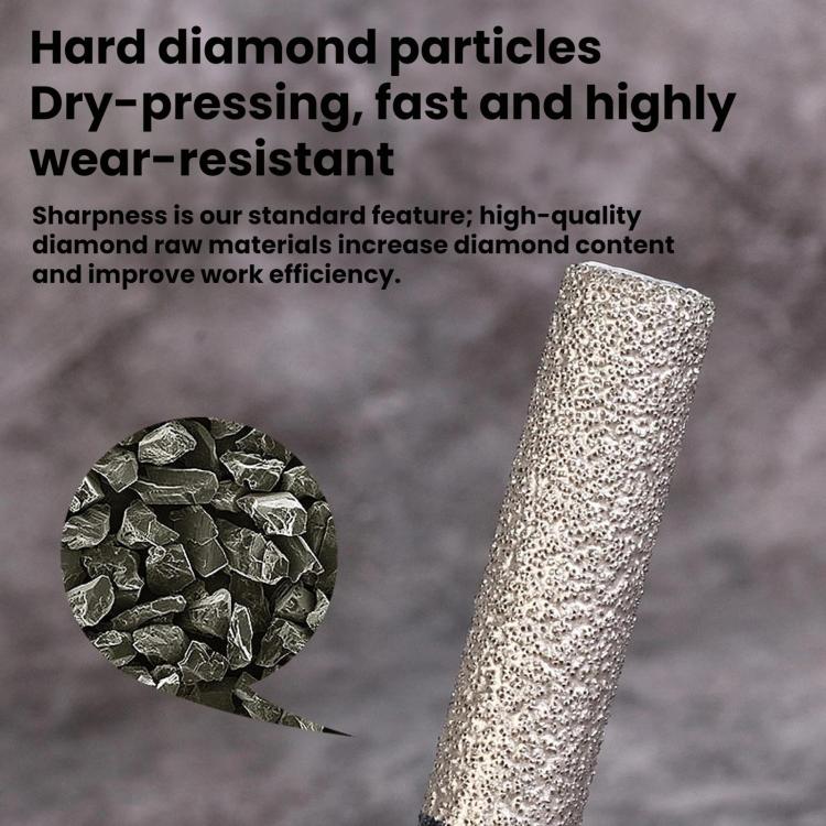 M10 Angle Grinder Hole Saw Glass Stone Hole Enlargement Trimming Head, Size: 8MM - Image 9