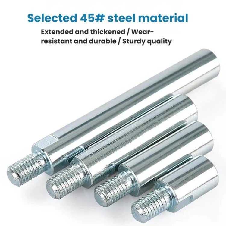 M10 To M10 Angle Grinder Extension Shaft Drilling Grinding Polishing Screw Shaft, Length: 14cm - Image 4