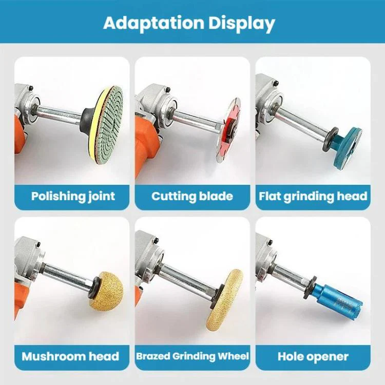 M10 To M10 Angle Grinder Extension Shaft Drilling Grinding Polishing Screw Shaft, Length: 14cm - Image 7
