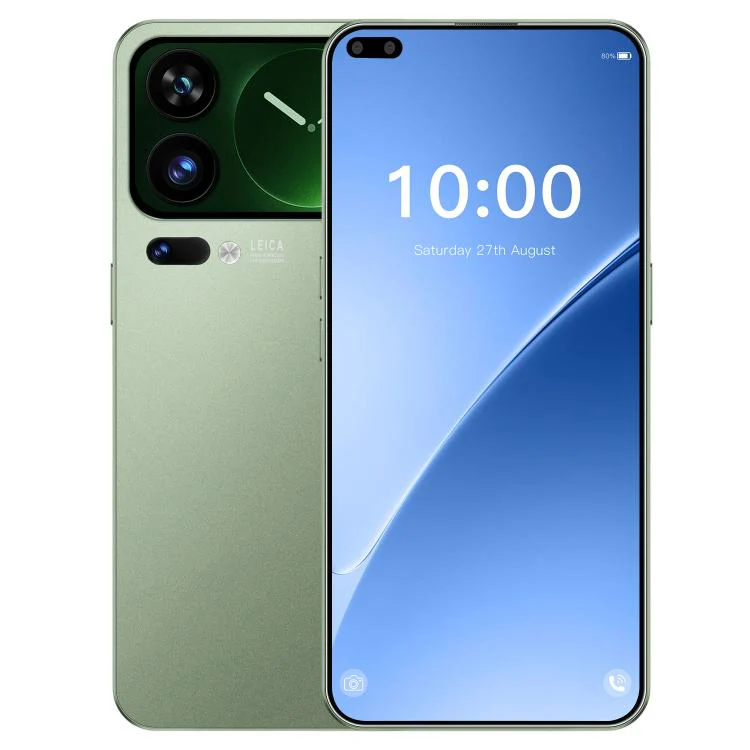 M17 Pro Max / C300, 8GB+128GB, 6.6 inch Android 10 MTK6873 Octa Core, Network: 5G, Dual SIM, Plug:EU Plug(Green)