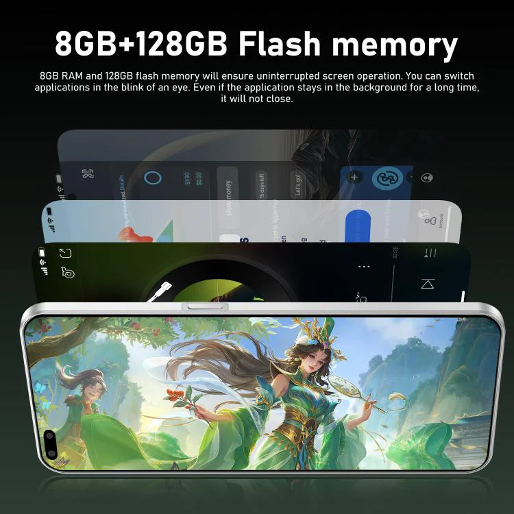 M17 Pro Max / C300, 8GB+128GB, 6.6 inch Android 10 MTK6873 Octa Core, Network: 5G, Dual SIM, Plug:EU Plug(Green) - Image 10