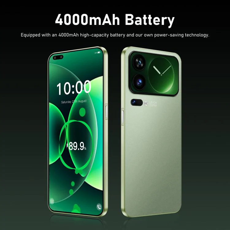 M17 Pro Max / C300, 8GB+128GB, 6.6 inch Android 10 MTK6873 Octa Core, Network: 5G, Dual SIM, Plug:EU Plug(Green) - Image 14